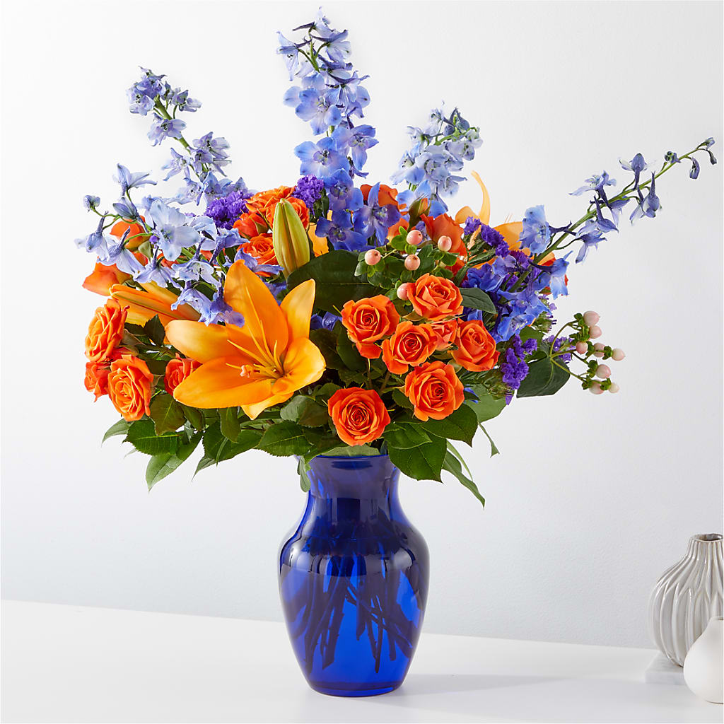 Radiant Citrus Bouquet – Jen-mor Florist Inc, Dover DE