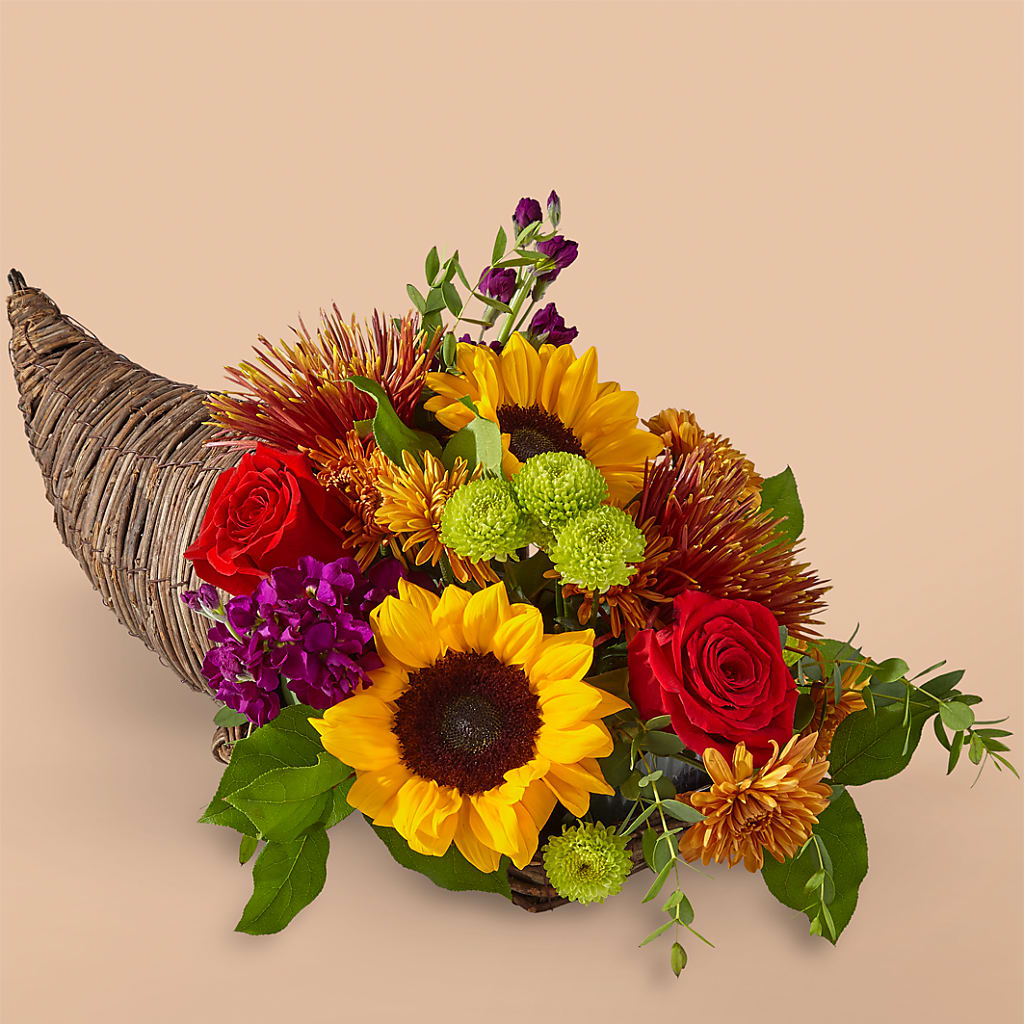Friendsgiving Cornucopia – Jen-mor Florist Inc, Dover DE