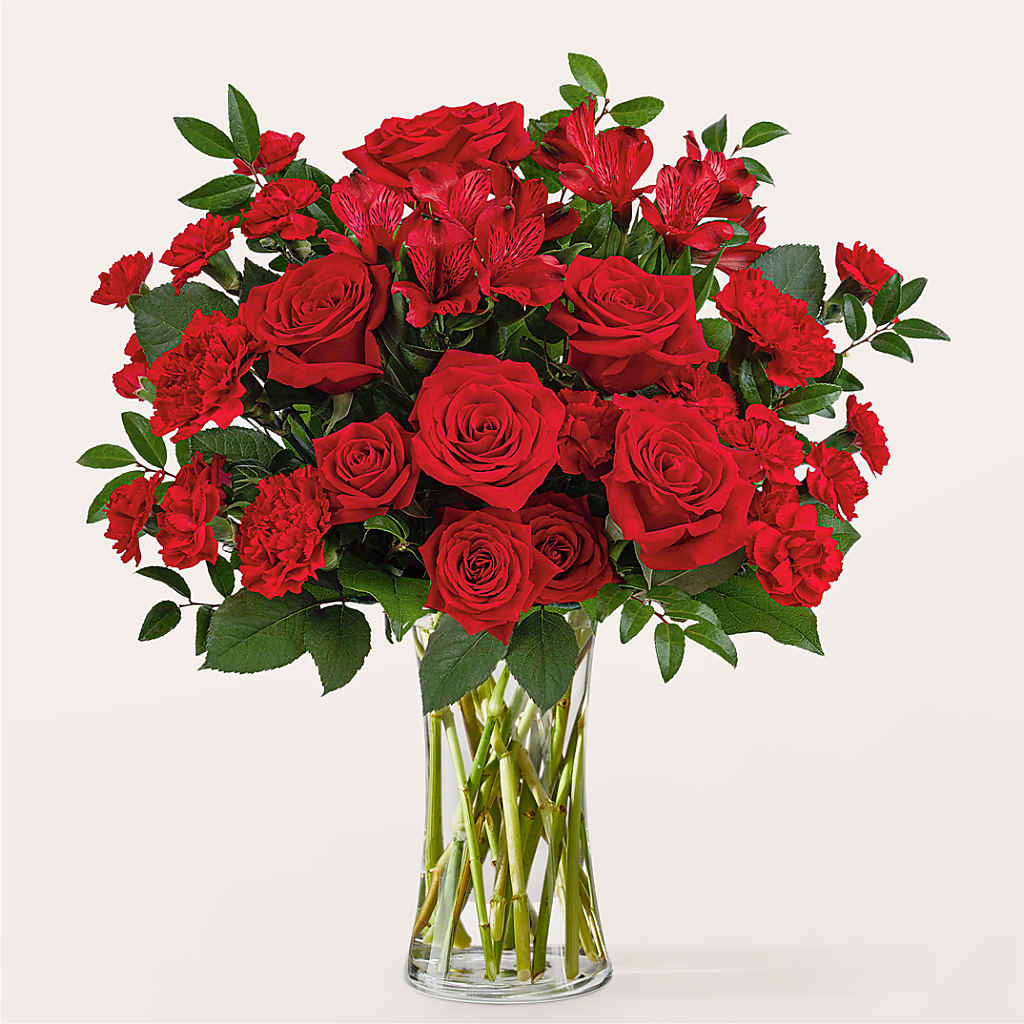Brilliant Ruby Bouquet – Jen-mor Florist Inc, Dover DE