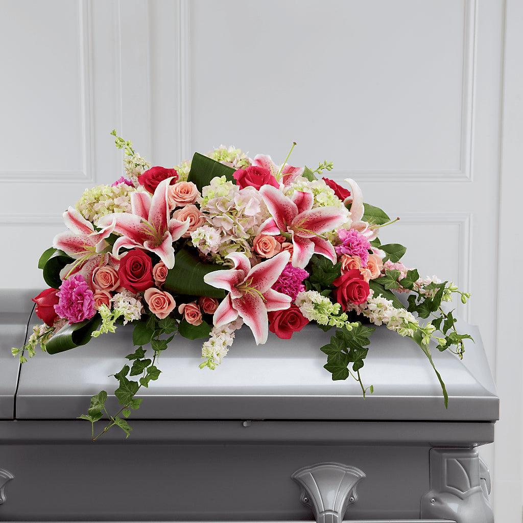 Splendid Grace Casket Spray – Jen-mor Florist Inc, Dover DE