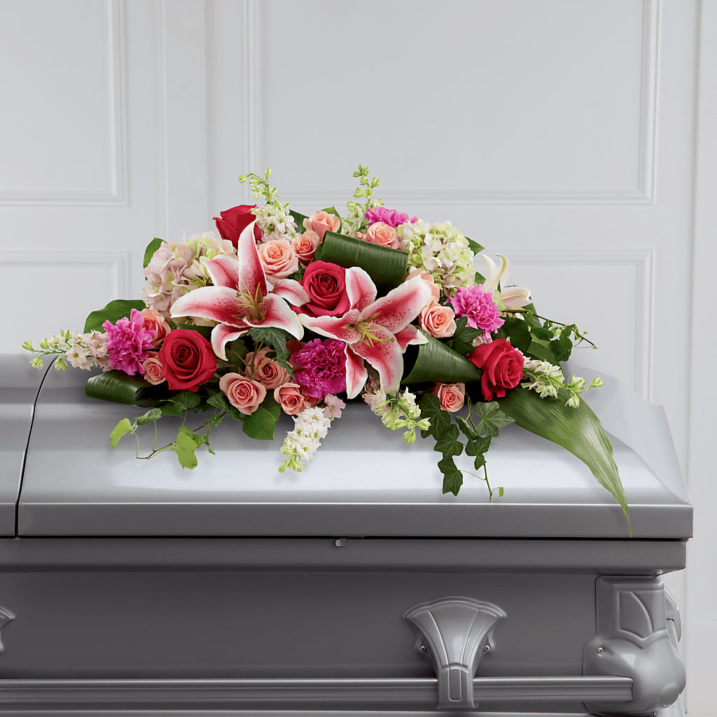 Splendid Grace Casket Spray – Jen-mor Florist Inc, Dover DE
