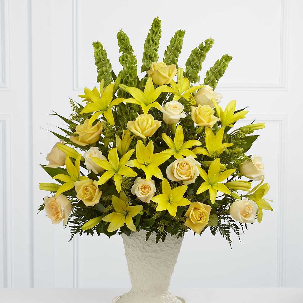 Golden Memories Arrangement – Jen-mor Florist Inc, Dover DE