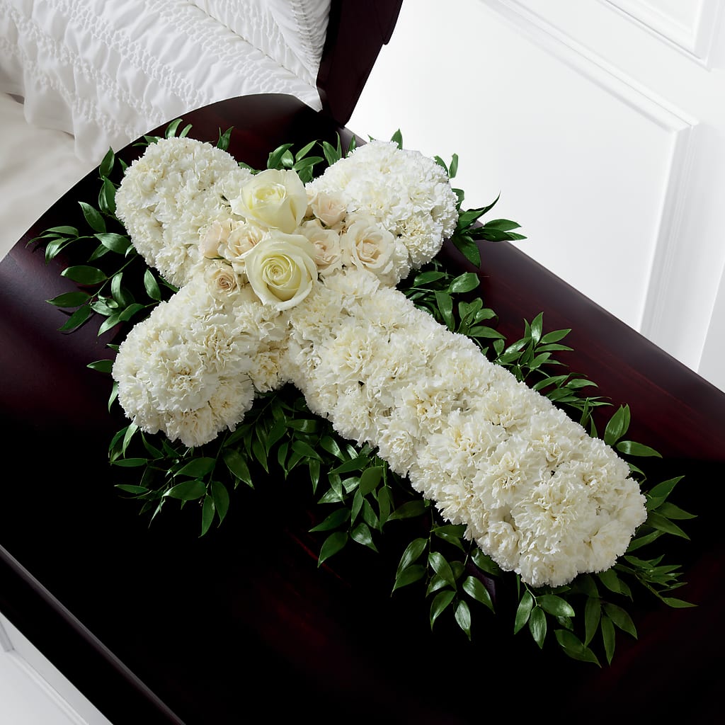 Peaceful Memories Casket Spray (Standard) – Jen-mor Florist Inc, Dover DE