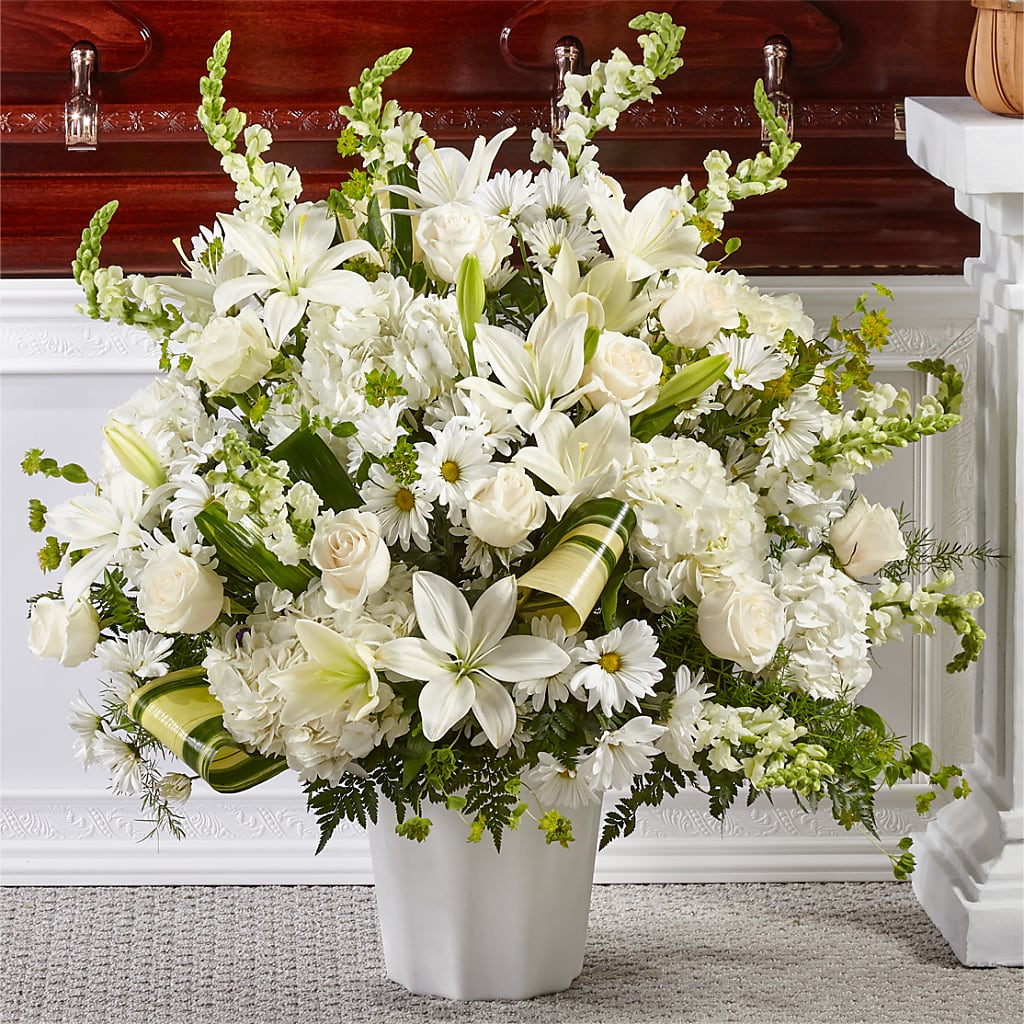 Thoughts of Tranquility Floor Basket – Jen-mor Florist Inc, Dover DE