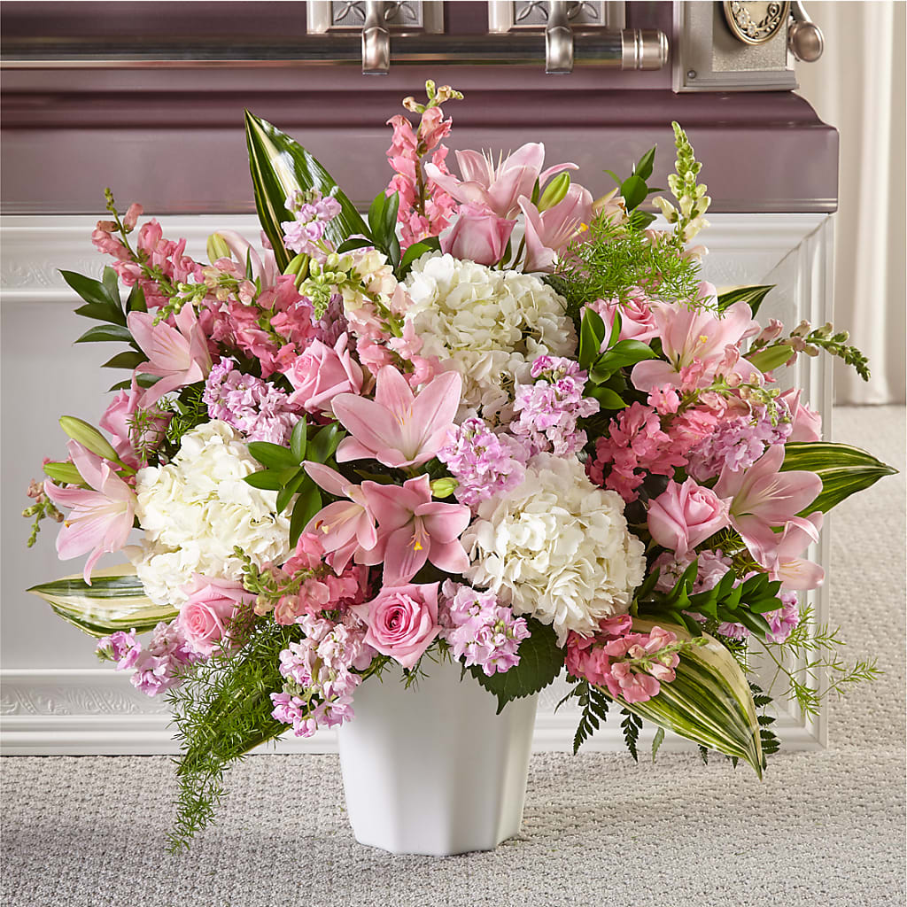 Simply Serene Floor Basket – Jen-mor Florist Inc, Dover DE