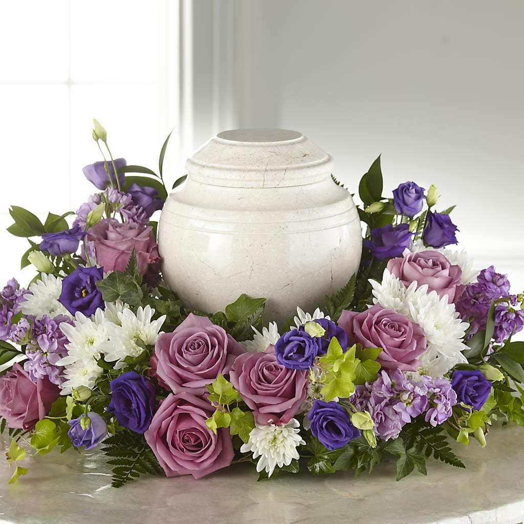 Blooming Sympathy Cremation Adornment – Jen-mor Florist Inc, Dover DE