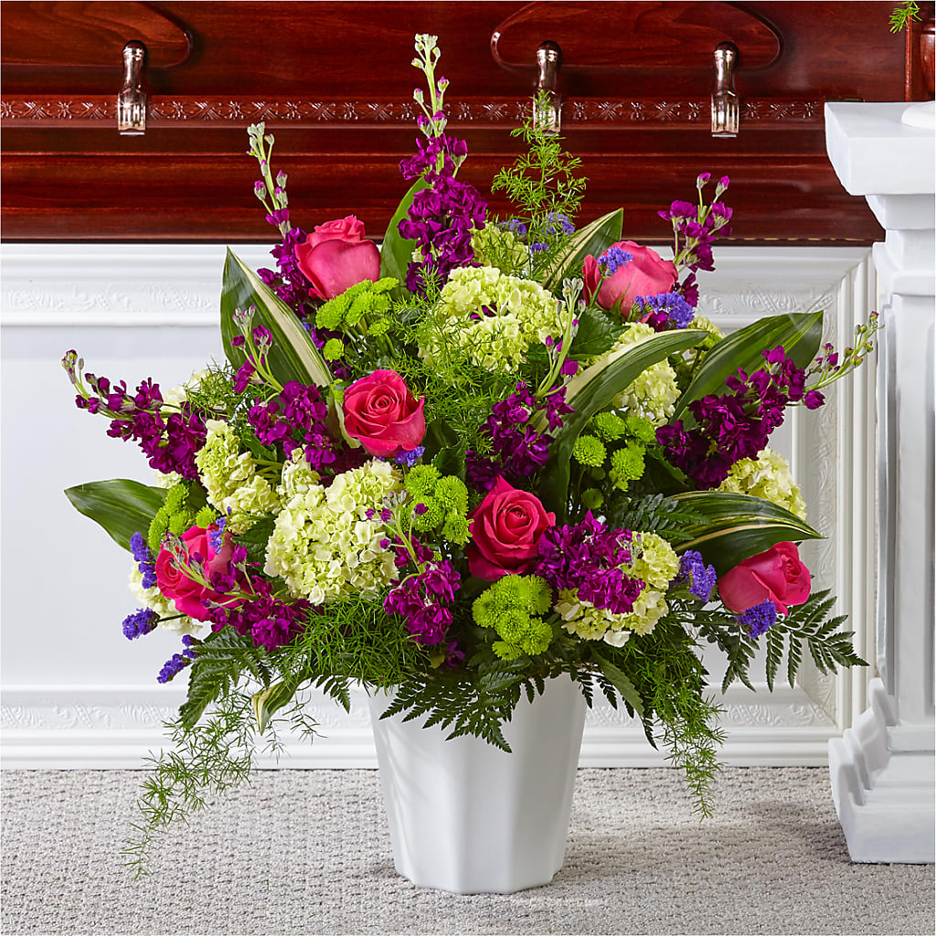 Beautiful Horizons Floor Basket – Jen-mor Florist Inc, Dover DE