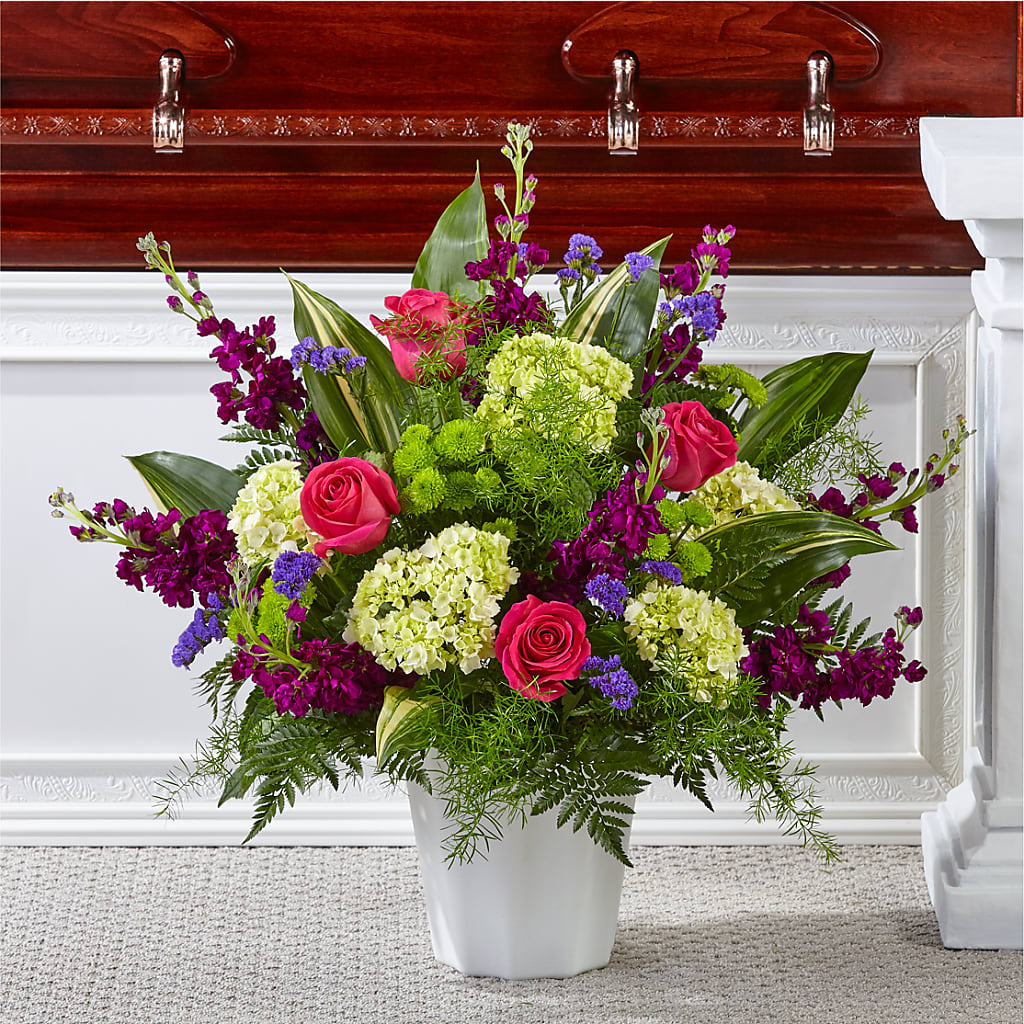 Beautiful Horizons Floor Basket – Jen-mor Florist Inc, Dover DE
