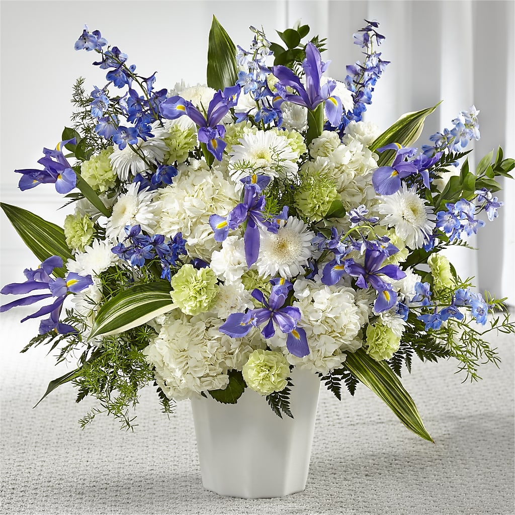 Soft Serenity Floor Basket – Jen-mor Florist Inc, Dover DE
