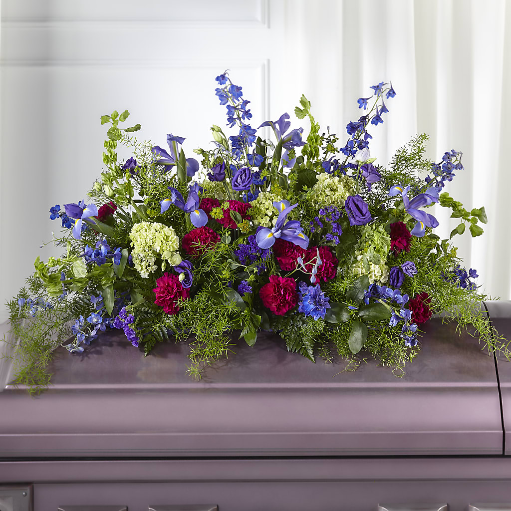 Always Treasured Casket Spray – Jen-mor Florist Inc, Dover DE