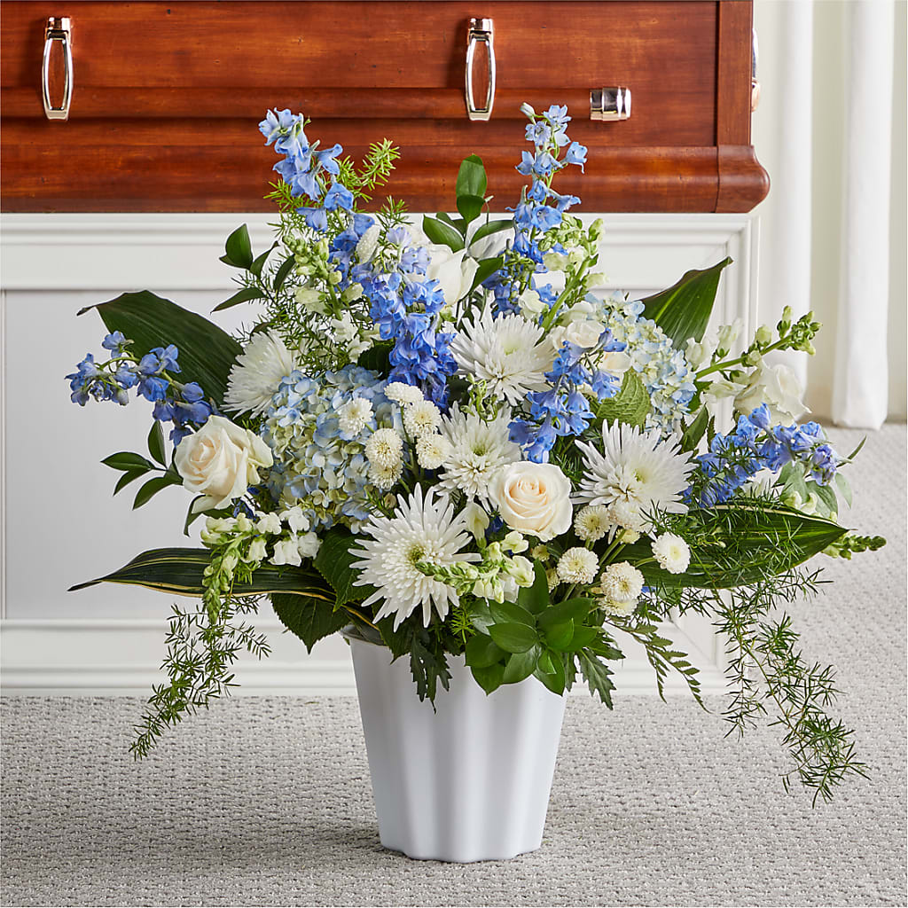 Everlasting Memories Floor Basket – Jen-mor Florist Inc, Dover DE