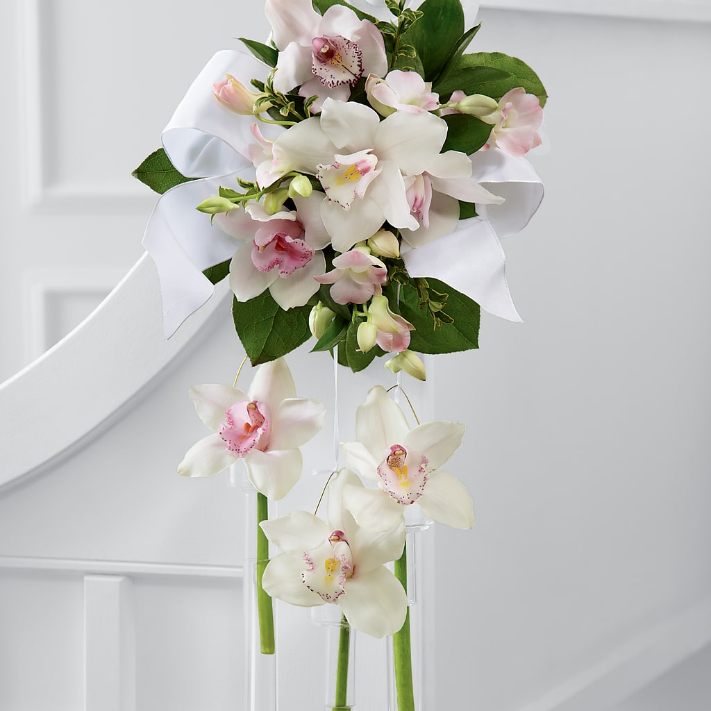 Perfect Entrance Pew Arrangement – Jen-mor Florist Inc, Dover DE