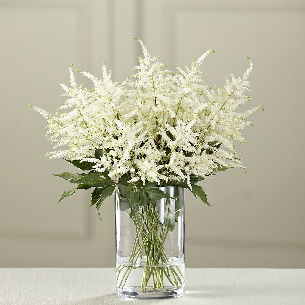 White Astilbe Bouquet – Jen-mor Florist Inc, Dover DE