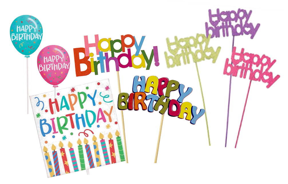 Wooden Birthday Pick