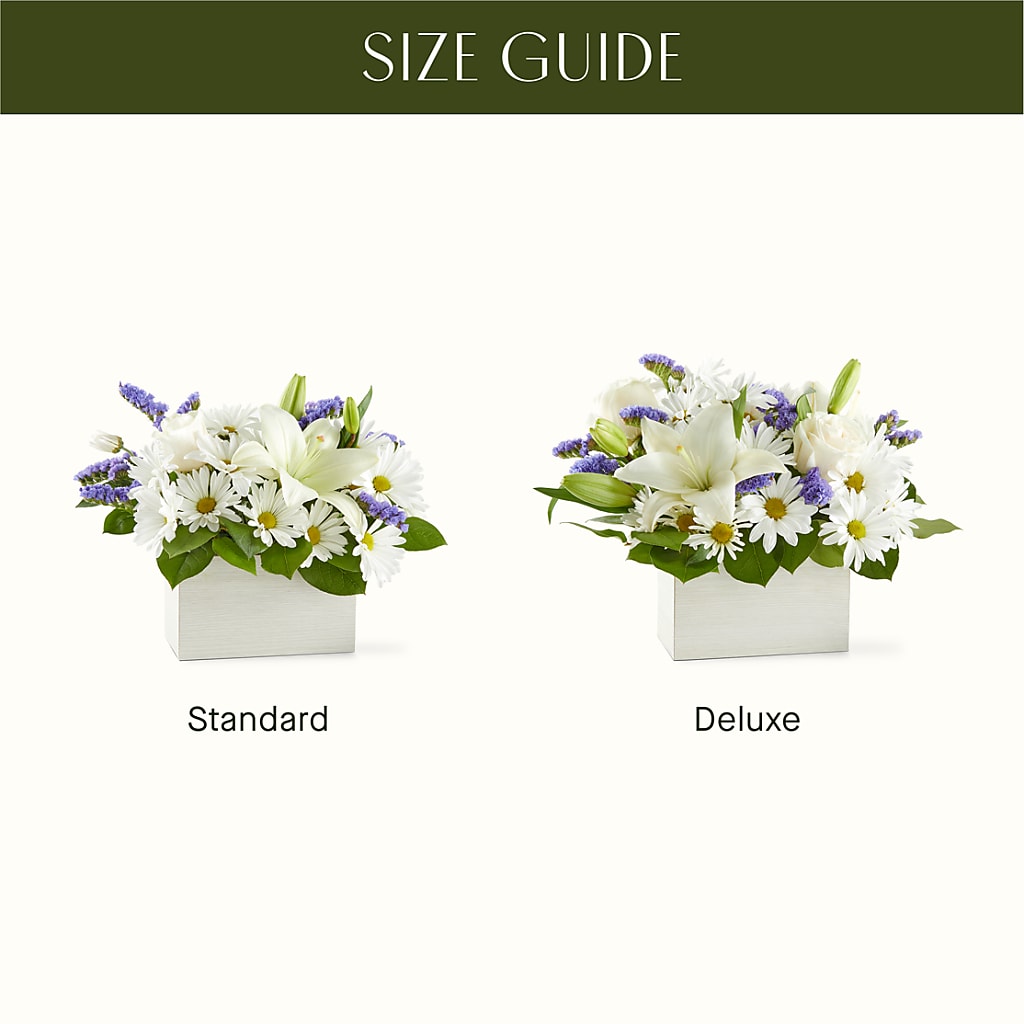 Beyond Blue Box Bouquet –  Jen-mor Florist Inc, Dover DE