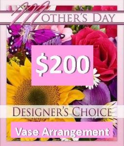 MOTHERS DAY VASE ARRANGEMENT