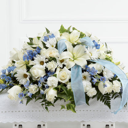 Tender Treasure Casket Spray –  Jen-mor Florist Inc, Dover DE