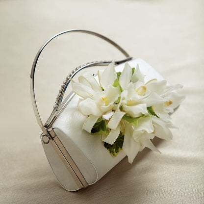 White Purse Decor –  Jen-mor Florist Inc, Dover DE